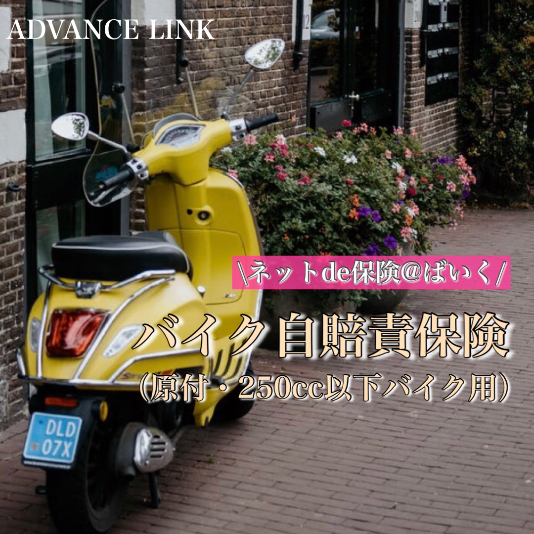 ネットde保険 ばいく バイク自賠責保険 株 Advance Link アドバンスリンク 保険代理店